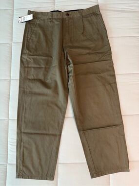 Quicksilver Drop Bear Pant Brown Chino Men’s W36 NWT